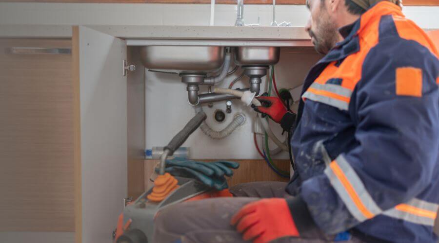 Professional slab leak plumber services in March Air Reserve Base, CA